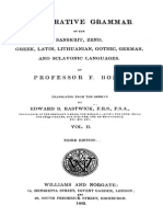 BOPP a Comparative Grammar of the Sanskrit Etc Volume 2