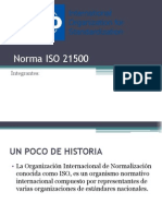 Norma ISO 21500