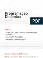 Programação Dinâmica