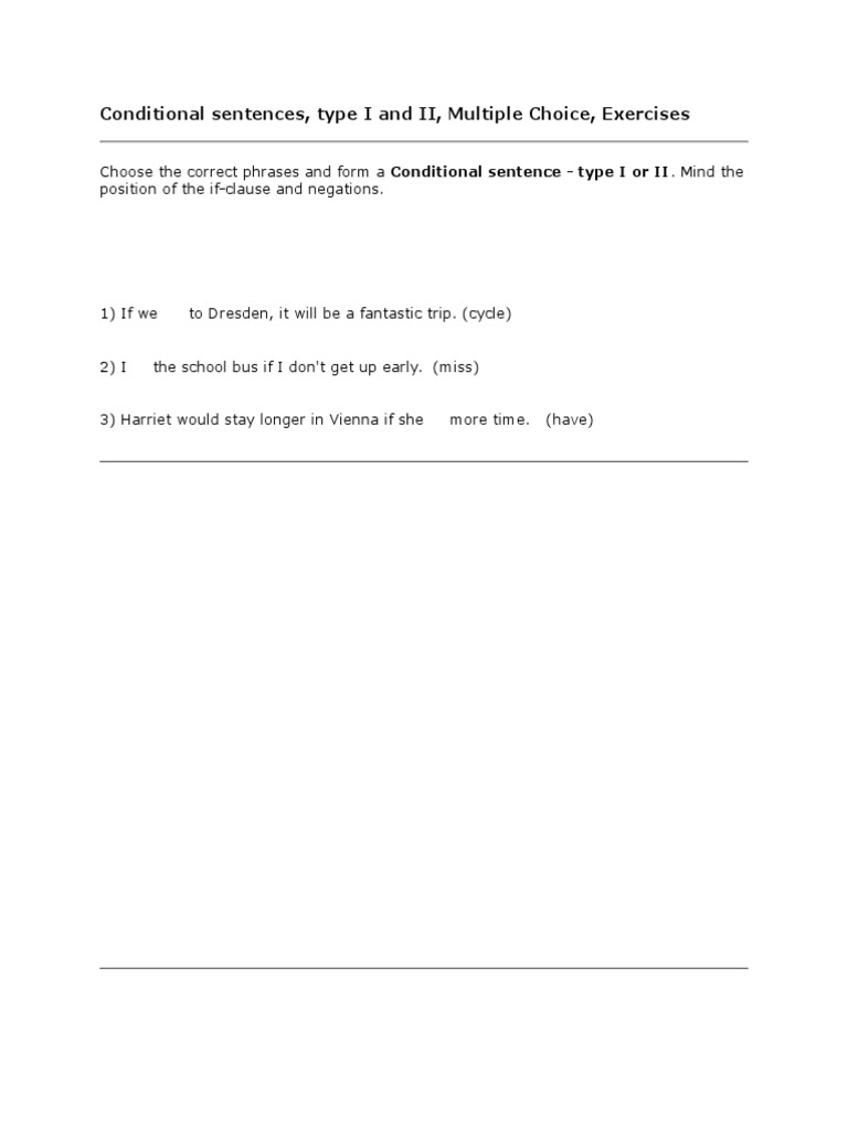 conditional-sentences-exercises-pdf