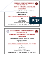 Sns College of Engineering: Coimbatore-107