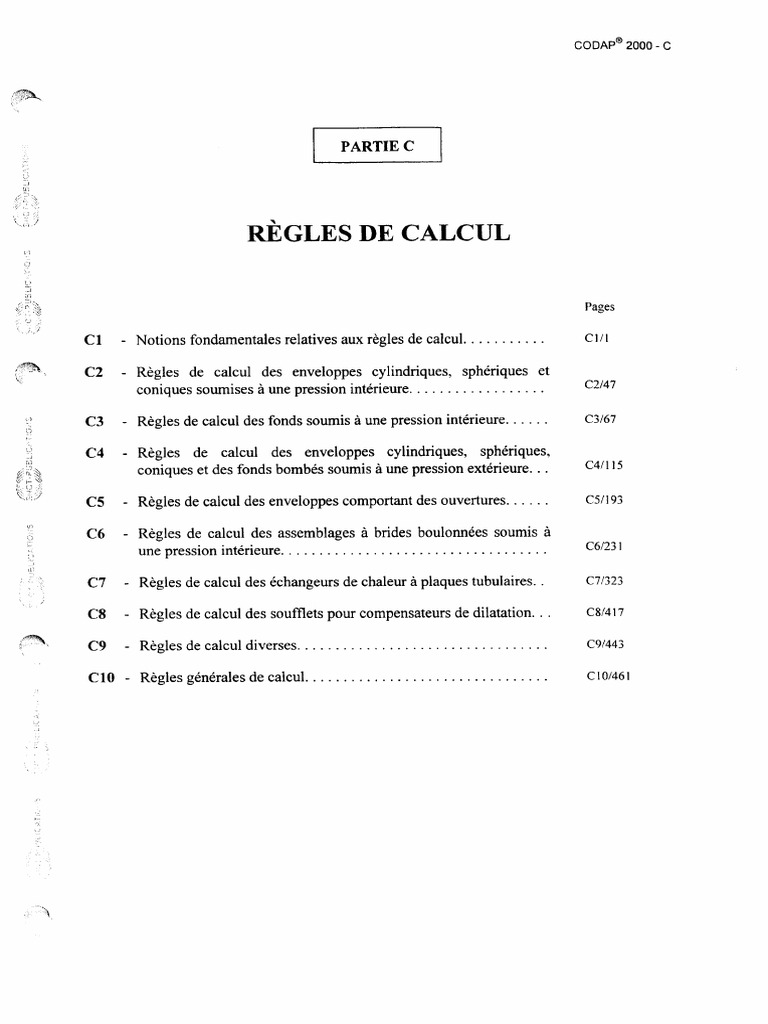 CODAP-2000-Partie C1 PDF | PDF