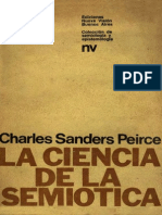 Charles Sanders Peirce, La Ciencia de La Semiótica
