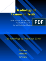 Radiologic Interpretation of Trauma To Teeth