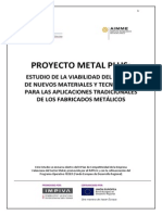 Informe Final Aplicaciones Alternativas A Los Metales Metal III PDF