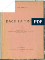 Vasile Parvan - Dacii La Troia