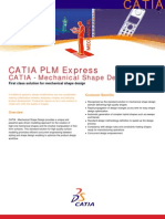 CATIA HDX Mechanical Shape Design