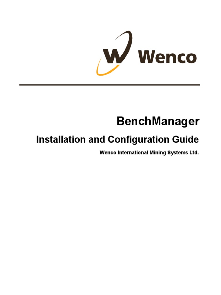 BenchManager Installation Guide | PDF | Windows Registry | Transmission ...