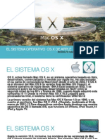 El Sistema Operativo Os x de Apple