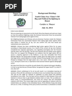 Thayer China’s Oil Rig and Political in-fighting in Hanoi