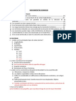 Examen de Geologia GRUPO B - SISMOS