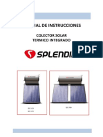 Manual Termo Solar 120-150-300l - 2012