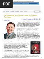 ConJur - Livro Aberto_ Os Livros Que Marcaram a Vida Do Advogado Solano Camargo
