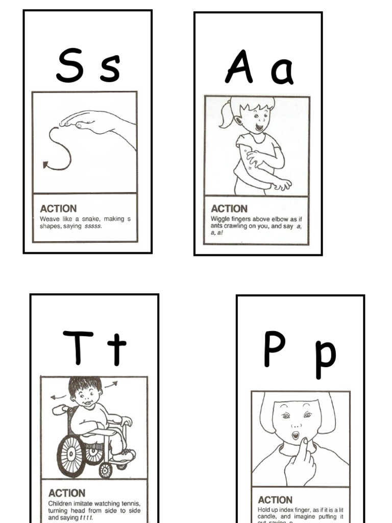 Jolly Phonics Letter Sound Action Learning Methods Reading Process