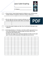 Space Cadet Graphing Data Sheet