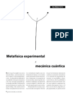 De La Peña Luis - Metafisica Experimental Y Mecanica Cuantica