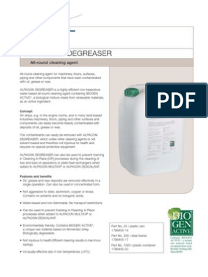 Bio-Parts Cleaner/Degreaser (FG)