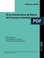 Colombo, María Del Carmen - La Muda Encarnación
