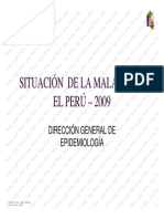 2 Iquitos Junio - Situacion de La Malaria 2009