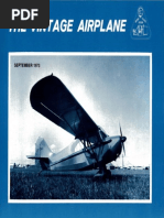 Vintage Airplane - Sep 1973