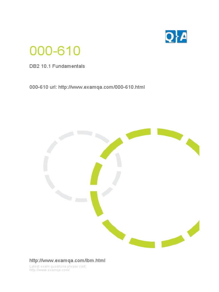 DB2 10.1 Exam Prep Guide | PDF