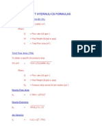 Bit Hydraulics Formulas: Pressure Drop Across The Bit (P)