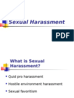 Sexual Harassment, ADA, Etc