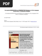 Download ConceptualEMIGRATIONandIMMIGRATIONMetaphorsintheLanguage  OfthePressaContrastiveAnalysis by joyjoy678 SN23454516 doc pdf