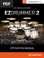 Download EZdrummer Operation Manual by michannie SN234549204 doc pdf