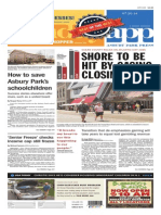 Asbury Park Press Front Page July 20, 2014