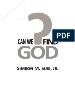 Can We Find God -S.M. Susi Jr.