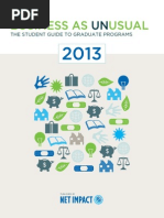 BusinessasUNusual2013 (Net Impact .Org)