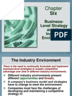 Business-Level Strategy and The Industry Environment