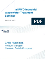 Water Clarification PWO Seminar 2013 - Nalco