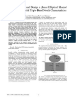 Modal Analysis and Design A Planar Elliptical Shaped UWB Antenna With Triple Band Notch Characteristics