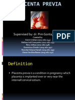 (Fix) Topic List Placenta Previa