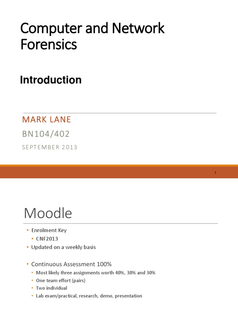 Digital Forensics Course Overview | PDF | Computer Forensics | Digital ...