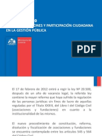 Constitucion de Corporaciones y Asociaciones - Min. Justicia