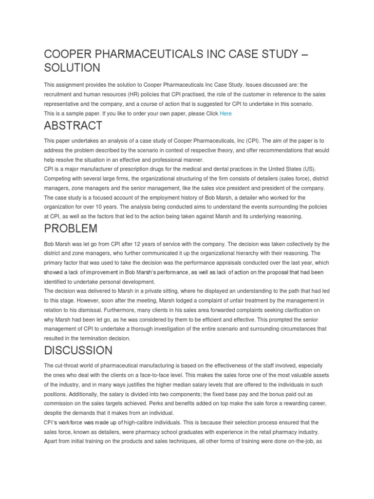 Appraising performance at precision case study answers 04 image