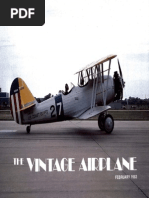 Vintage Airplane - Feb 1982