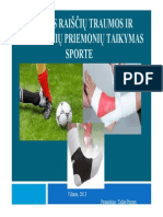 Ciurnos Raisciu Traumos Ir Prevenciniu Priemoniu Taikymas Sporte 