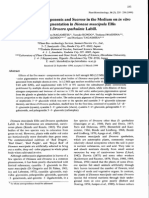 Effects of Macrocomponents and Sucrose in The Medium On in Vitro Red Color Pigmentacion in Dionea Muscipula Ellis and Drosera