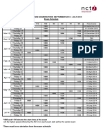 Shorthand Exam Schedule & Results Dates 2013-14 FINAL