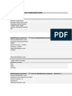 Model Release: 2257 Compliance Form