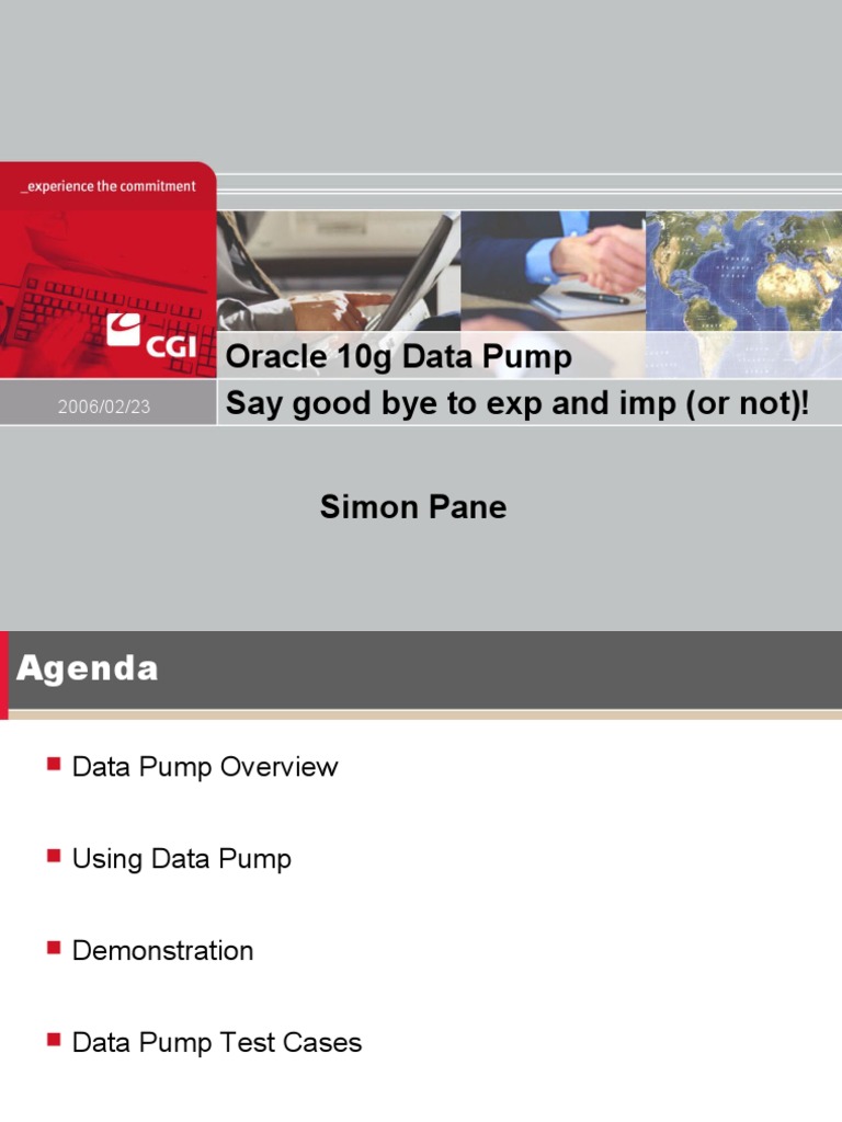 Data Pump | PDF | Oracle Database | Pl/Sql