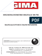 Manuale Misuratore Pressione MARS Gima m32770