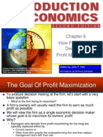 Profit Maximization