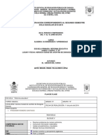 Plan de Clase Matematicas