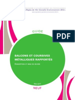 Guide Rage Balcons Coursives Metalliques Rapportes 2013 05