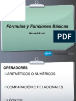 Formulas y Funciones Bsicas en Excel